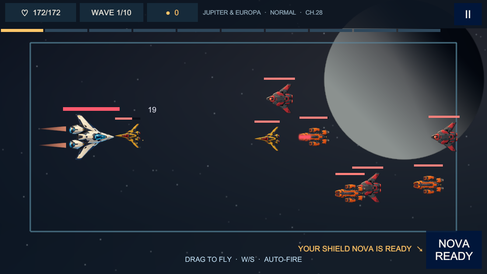 Combat over Europa